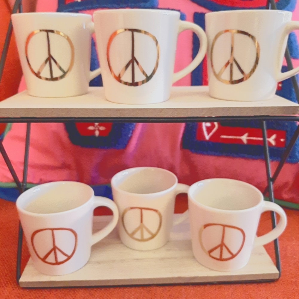 Set of discontinued Starbucks espresso cups
